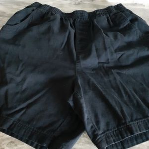 Short. Navy  in color